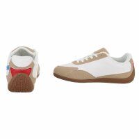 Damen Low-Sneakers - khaki