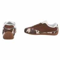 Damen Low-Sneakers - milch