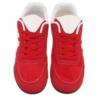 Damen Low-Sneakers - red