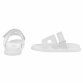 Damen Flache Sandalen - white