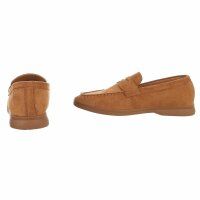 Damen Slipper - camel
