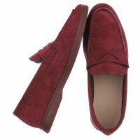 Damen Slipper - winered