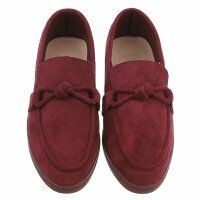 Damen Slipper - winered
