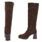 Damen High-Heel Stiefel - brown