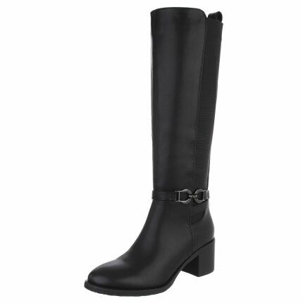 Damen High-Heel Stiefel - black