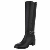 Damen High-Heel Stiefel - black