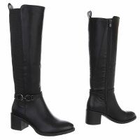 Damen High-Heel Stiefel - black