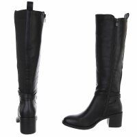 Damen High-Heel Stiefel - black