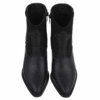 Damen Western- & Bikerboots - black