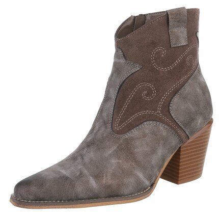 Damen Western- & Bikerboots - brown