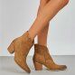 Damen Western- & Bikerboots - camel
