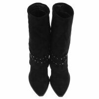 Damen Western- & Bikerboots - black