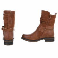 Damen Klassische Stiefeletten - camel