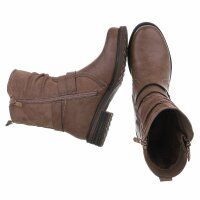 Damen Klassische Stiefeletten - khaki
