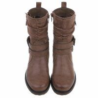 Damen Klassische Stiefeletten - khaki