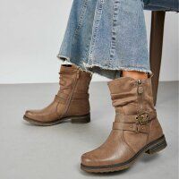 Damen Klassische Stiefeletten - khaki