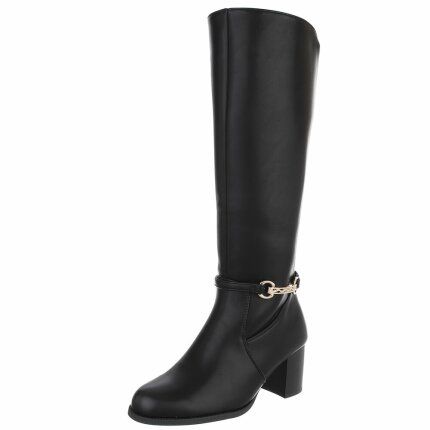 Damen High-Heel Stiefel - black