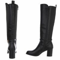 Damen High-Heel Stiefel - black