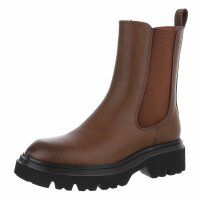 Damen Chelsea Boots - camel