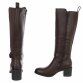 Damen High-Heel Stiefel - brown
