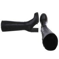 Damen High-Heel Stiefel - blackpu
