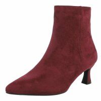 Damen Klassische Stiefeletten - winesuede