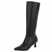 Damen Klassische Stiefel - blackpu