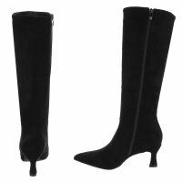 Damen Klassische Stiefel - blacksuede
