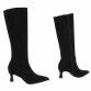 Damen Klassische Stiefel - blacksuede
