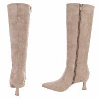 Damen Klassische Stiefel - khakisuede