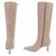 Damen Klassische Stiefel - khakisuede
