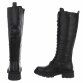 Damen Schnürstiefel - blackpu