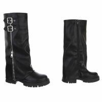 Damen Klassische Stiefel - blackpu