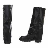Damen Klassische Stiefel - blackpu