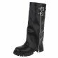 Damen Klassische Stiefel - blackpu