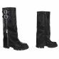 Damen Klassische Stiefel - blackpu