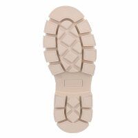 Damen Schnürstiefeletten - beigepu
