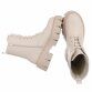 Damen Schnürstiefeletten - beigepu