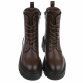 Damen Schnürstiefeletten - brownpu
