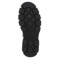 Damen Schnürstiefeletten - blacksuede