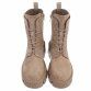 Damen Schnürstiefeletten - khakisuede