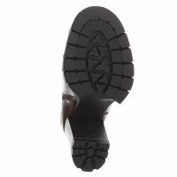 Damen High-Heel Stiefel - brownpu