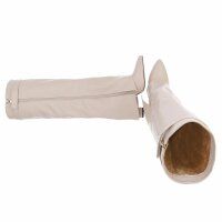 Damen High-Heel Stiefel - beige