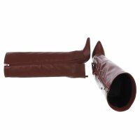 Damen High-Heel Stiefel - wine