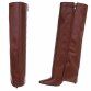 Damen High-Heel Stiefel - wine