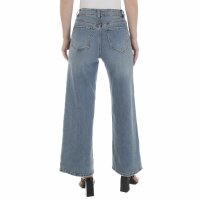 Damen Bootcut Jeans von Laulia - blue