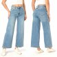 Damen Bootcut Jeans von Laulia - blue