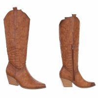 Damen Western- & Bikerboots - camelpu