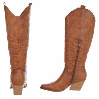 Damen Western- & Bikerboots - camelpu