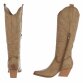 Damen Western- & Bikerboots - khakipu